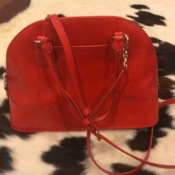 Red Coach Shoulder Bag-Purchased in store - Picture 7 of 7